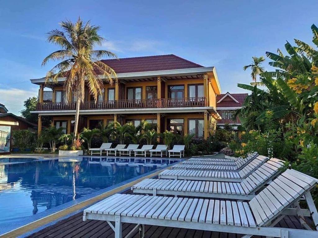Golden Hotel Dondet Muang Không Extérieur photo
